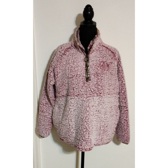 Realtree Tops - Realtree Women’s Large Sherpa Fleece Pullover Sweatshirt Lined Warm Jacket NWT